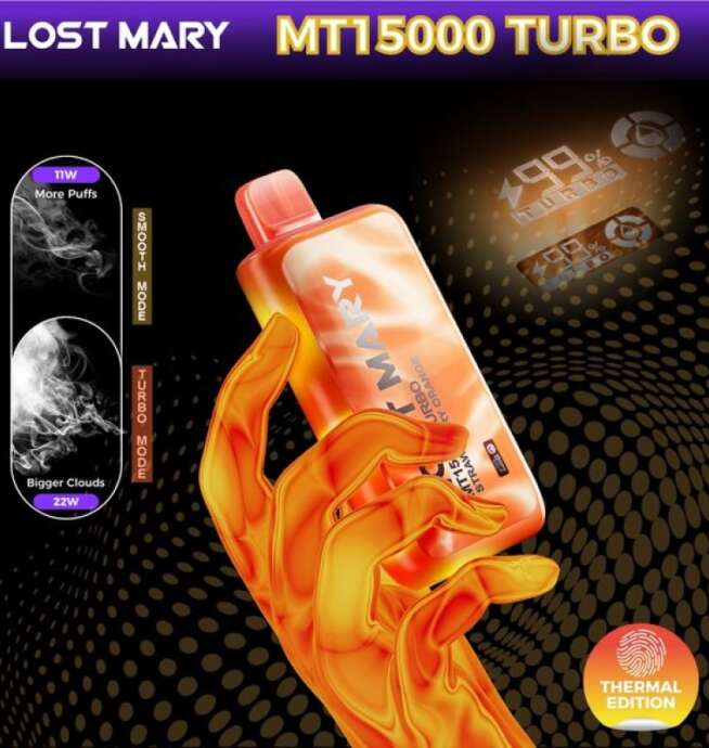 Lost Mary MT15000 Turbo 5% - Image 2