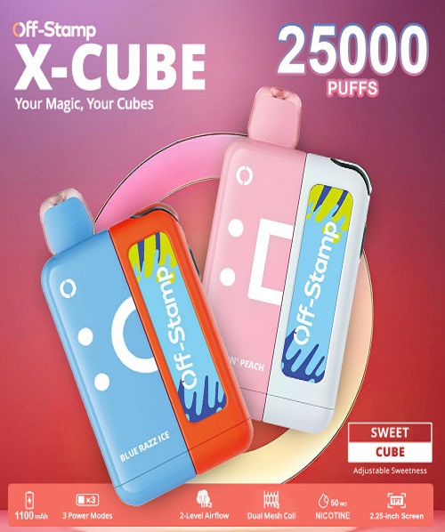 Off-Stamp X-CUBE Disposable 25000 puffs