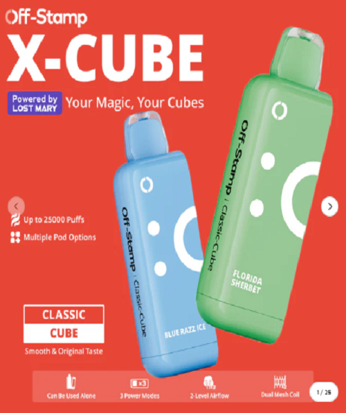 Off-Stamp X-CUBE Disposable 25000 puffs (POD)